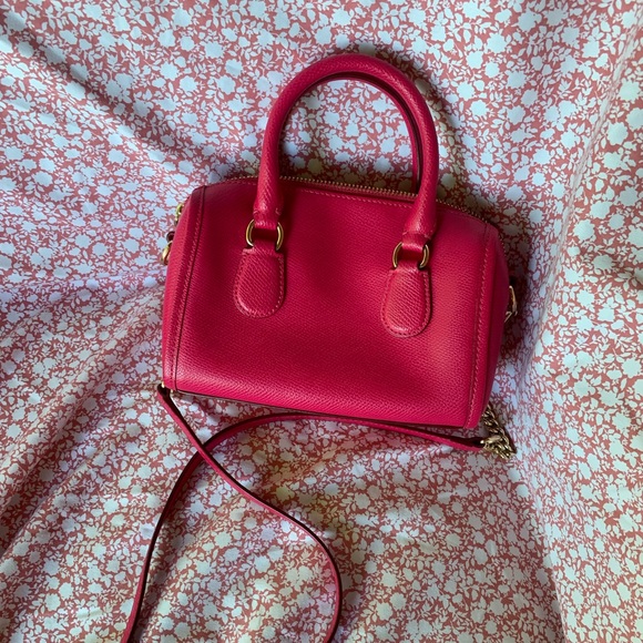 Coach hot pink/fuchsia purse - Picture 2 of 5